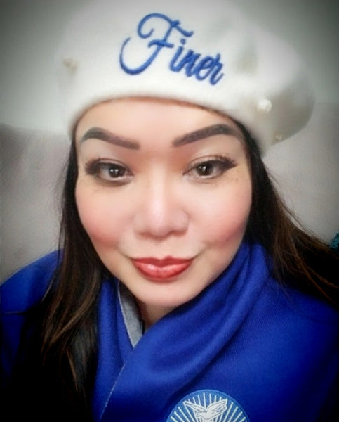 Finer Beret (Winter White)