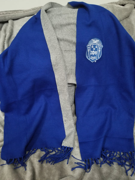 Royal Shield Pashmina Wrap with Sleeves