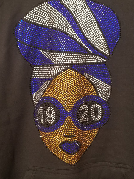 1920 Queen Hoodie (Caramel)