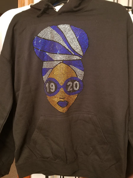 1920 Queen Hoodie (Caramel)