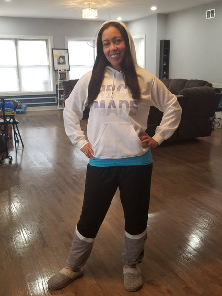 HBCU MADE Hoodie (White)