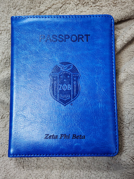 Passport Cover with RFID Blocking