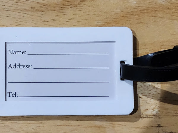 Life Member Embossed Luggage Tag (Zeta)