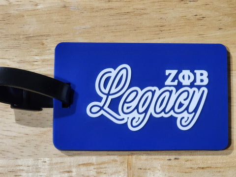Legacy Embossed Luggage Tag (Zeta)