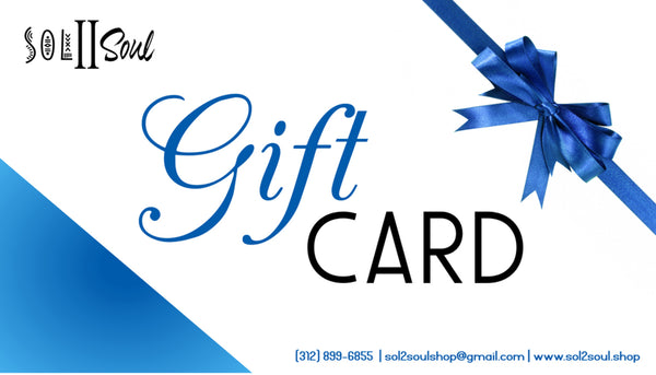 Sol2Soul Gift Card