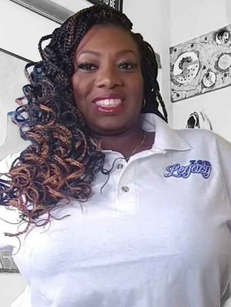 Zeta Legacy White Polo (Unisex)