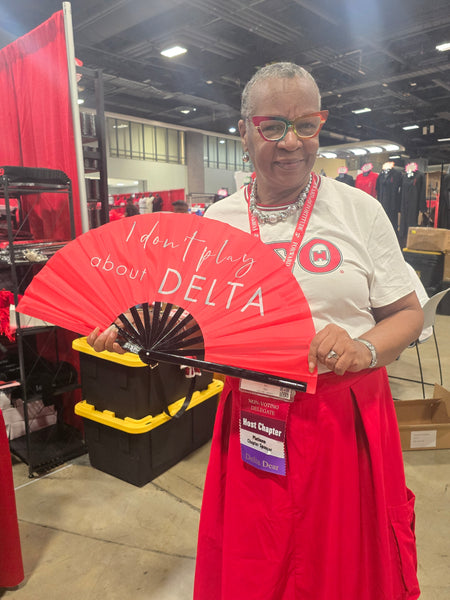 I Don't Play about DELTA large clack fan