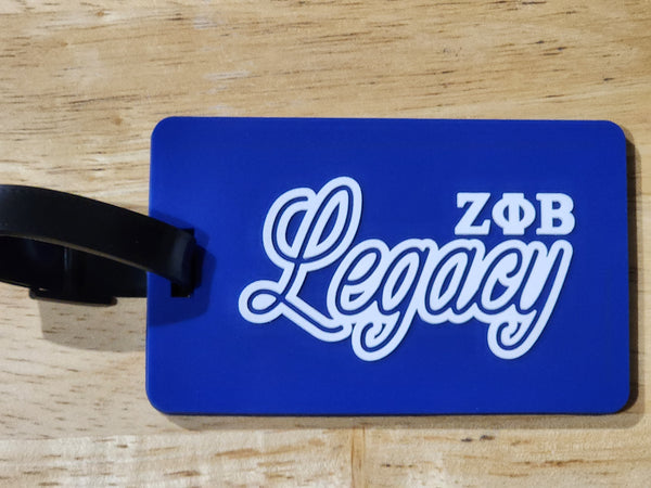 Legacy Embossed Luggage Tag (Zeta)