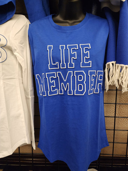 Life Member Embossed Shirt (Royal)