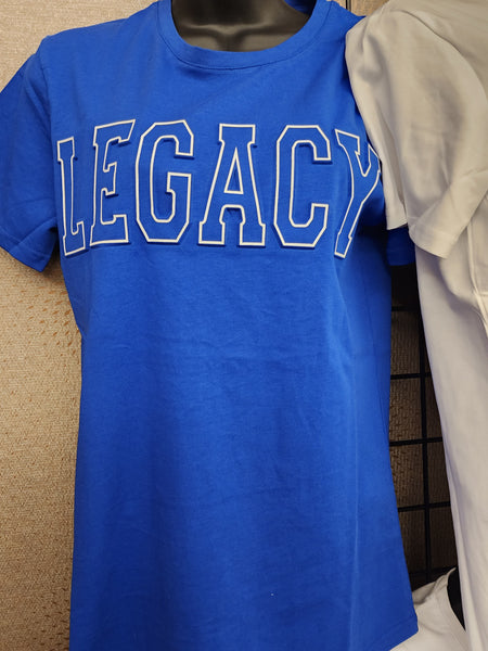 Legacy Embossed Shirt (Royal blue)