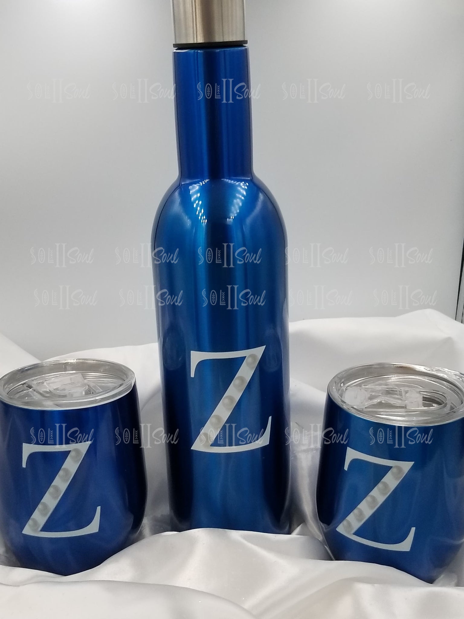 Z Wine Bottle & Tumbler Set